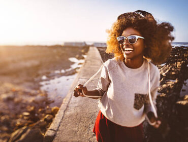 Happy woman